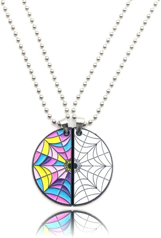 Thumbnail 6 de MayDee Wednesday Cosplay-Zubehör: Addams-Halskette mit W-Symbol-Anhänger (Unisex)