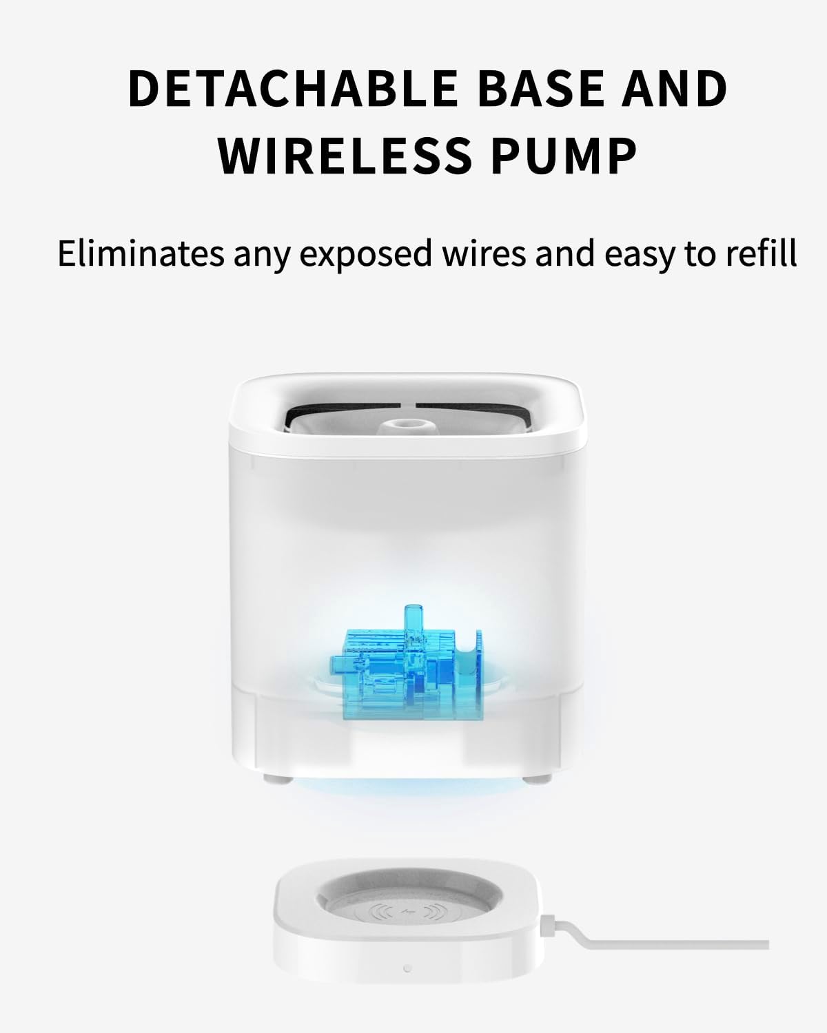 Thumbnail 2 de PETKIT EVERSWEET SOLO SE Cat Water Fountain (1.85L) — ultra-quiet automatic drinking fountain