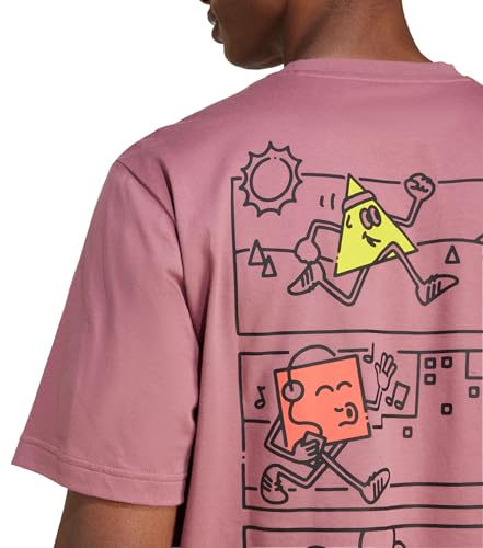 Thumbnail 4 de Positivity Shapes IY0734 - Camiseta Gráfica de Manga Corta 🌈