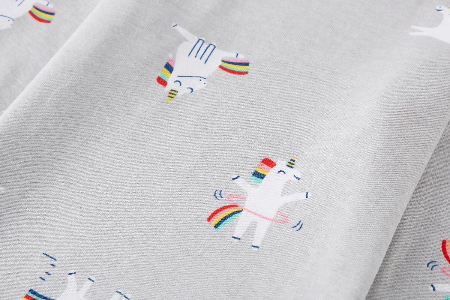 Detalle 2 de SOIBEEN Mädchen Pyjamas 100% Baumwolle 2‑12 Jahre