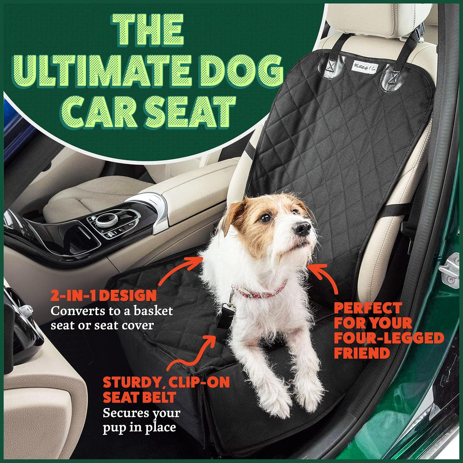 Detalle 2 de KT-Sports Dog Car Seat 2-in-1 booster seat