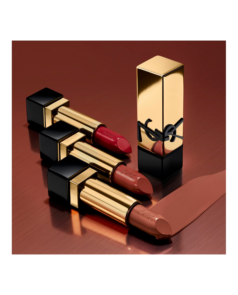 Thumbnail 2 de Yves Saint Laurent Rouge Pur Couture Barra de labios satinada 💄