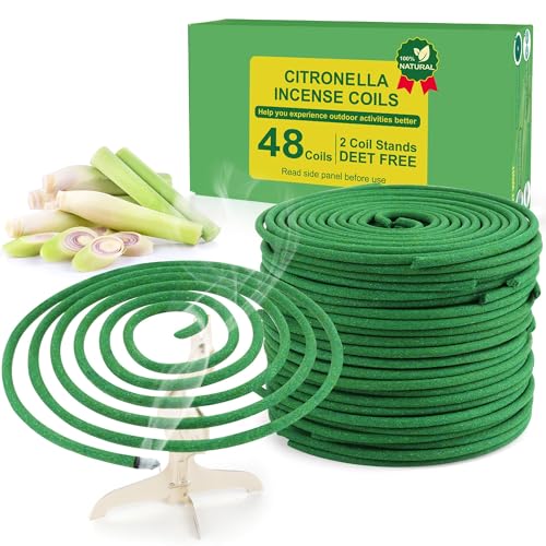 Detalle de Espiral de Incienso de Citronela de Trulloyoo – exterior, 48 uds, 5–7 h cada espiral
