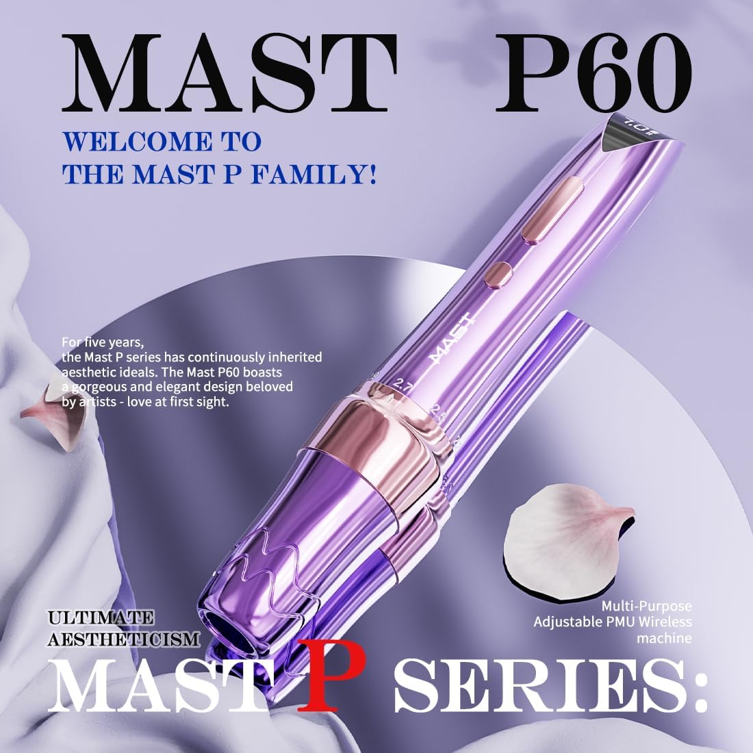 Thumbnail 1 de Mast P60 Máquina de tatuaje Wireless 121 g
