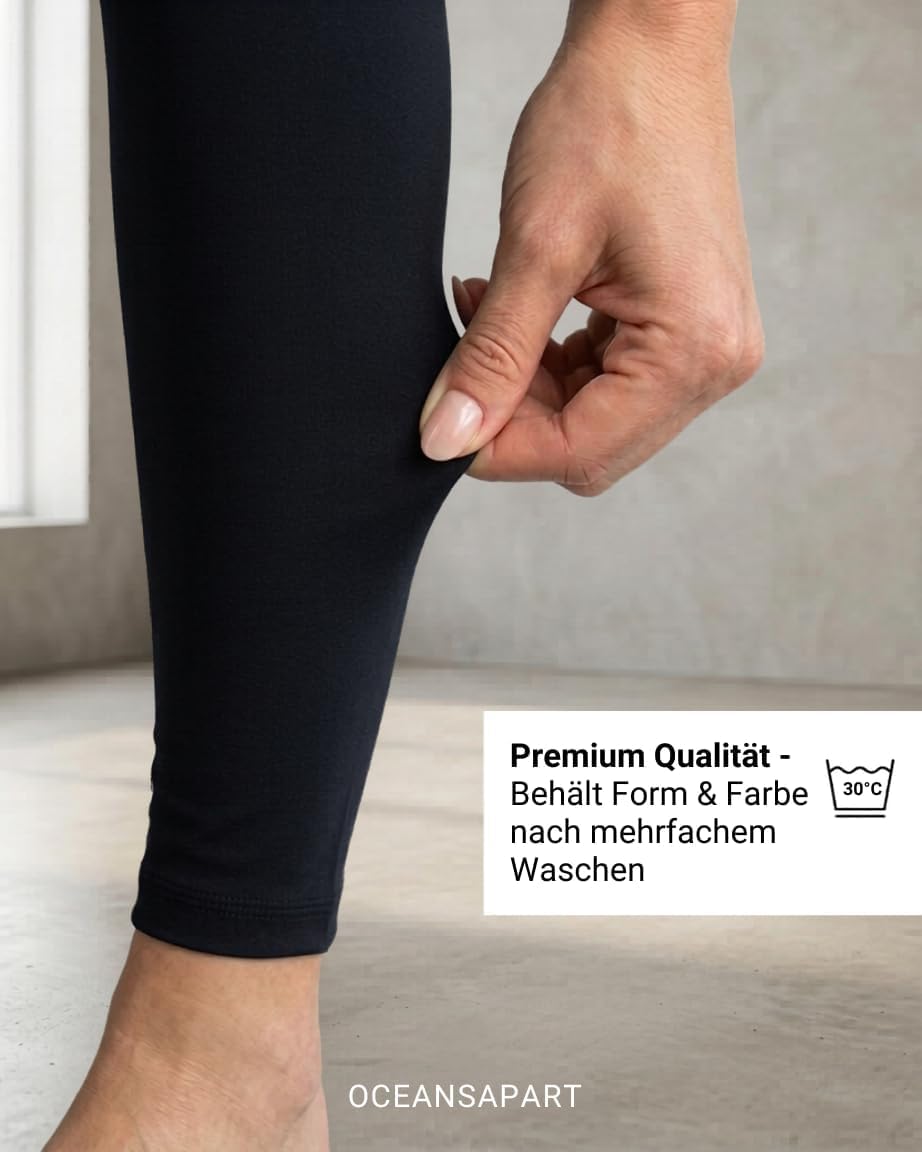 Thumbnail 6 de OCEANSAPART Legging Gianna pour femme — coupe haute, opaque et évacuation d'humidité, confort et flexibilité