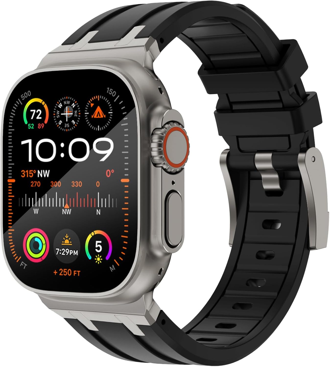 Thumbnail 1 de NewWays Apple Watch Armband 38–42mm Silikon