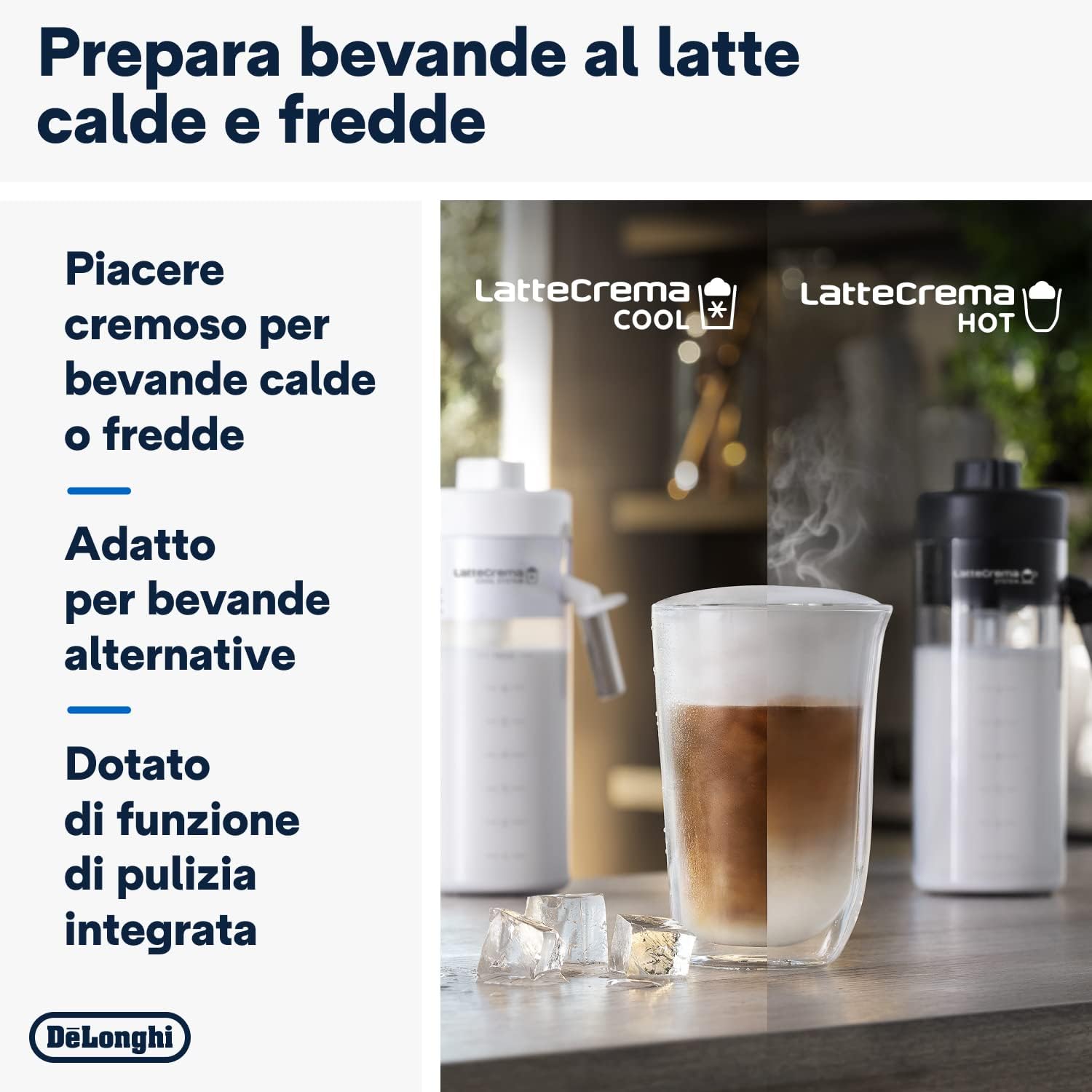 Thumbnail 3 de De’Longhi Eletta Explore ECAM452.67.G: macchina caffe automatica con LatteCrema, 50 ricette e Cold Brew in un tocco