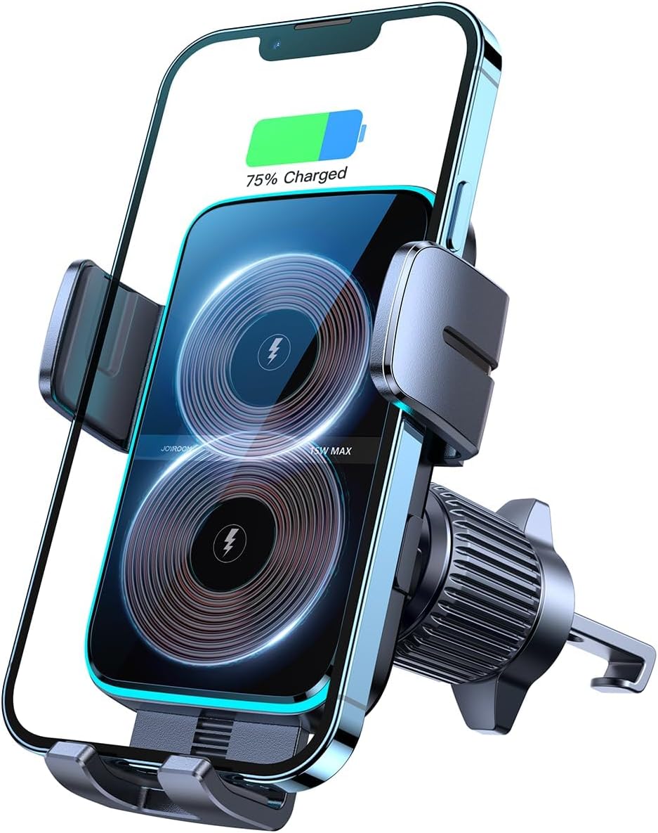 Detalle de JOYROOM 15W Qi Handyhalterung Auto