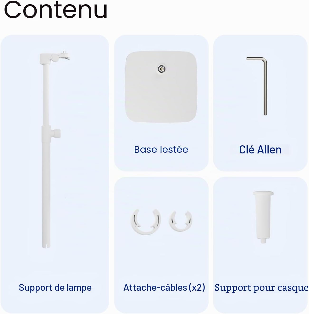 Thumbnail 6 de Elgato Stand pour Key Light Neo – Support de Bureau robuste et ajustable avec base lestée