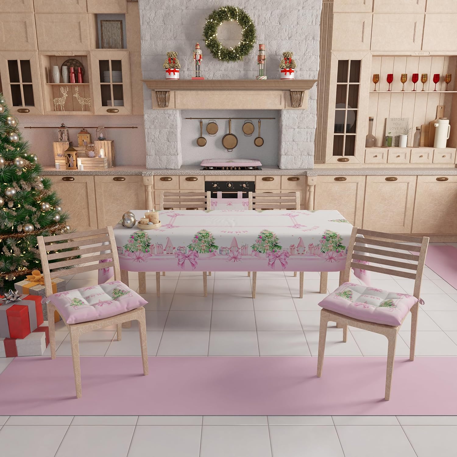 Thumbnail 2 de PETTI Artigiani Italiani Centrotavola 90x90 cm 🎄