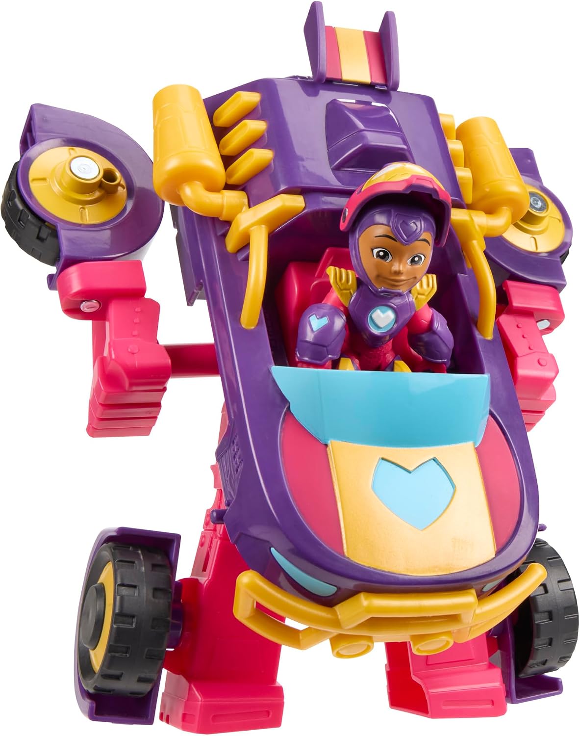 Detalle de Marvel Ironheart Vehículo y Armadura 2 en 1