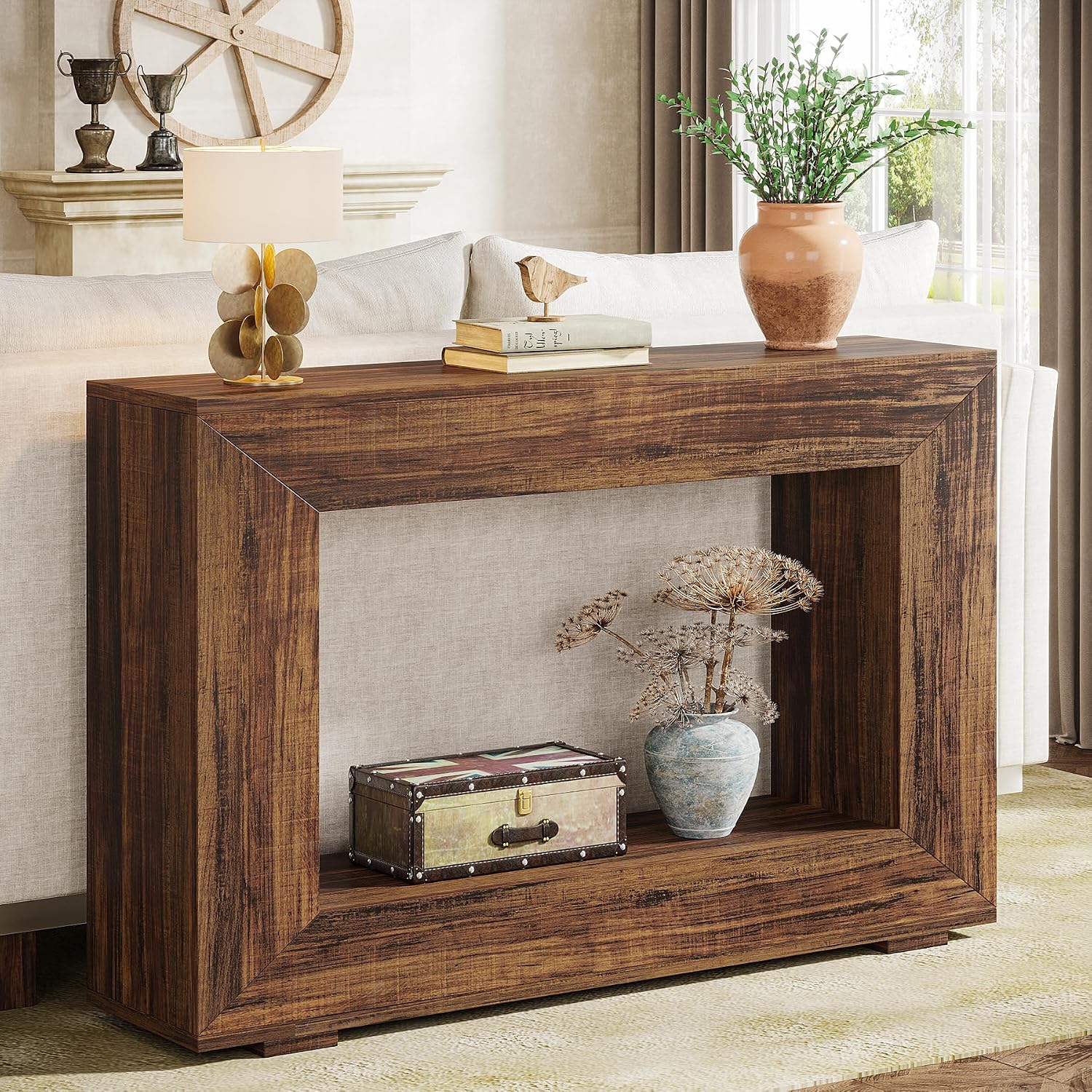Detalle 1 de Tribesigns Console Table, 47.2 Inches