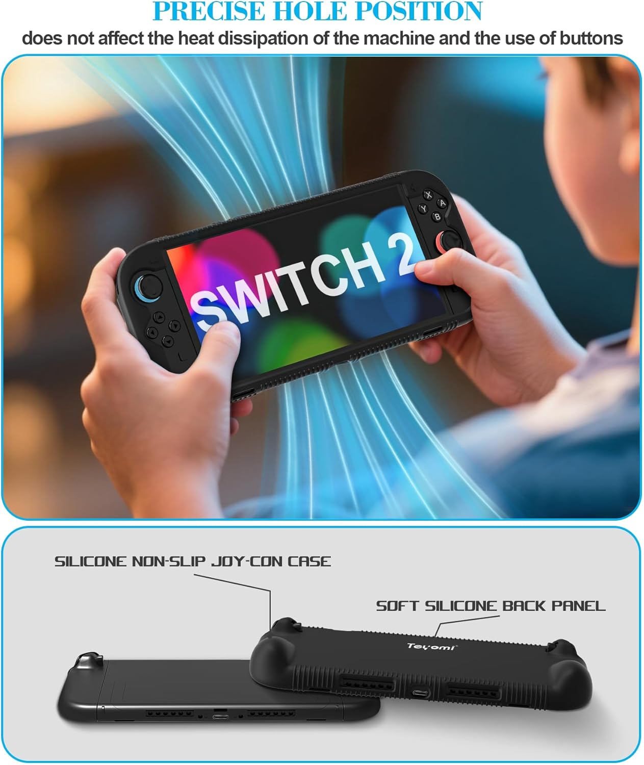 Thumbnail 5 de Teyomi Funda silicona para Nintendo Switch 2 2025