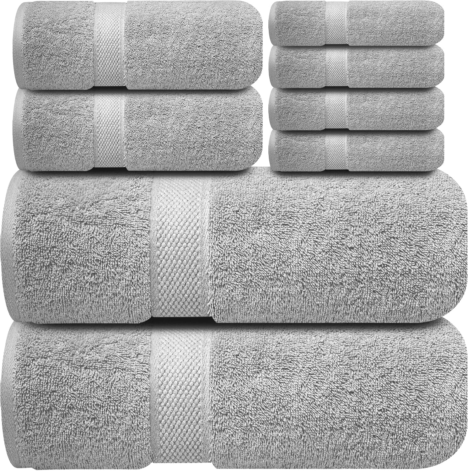 Detalle de Infinitee Xclusives Premium 8-Piece Towel Set