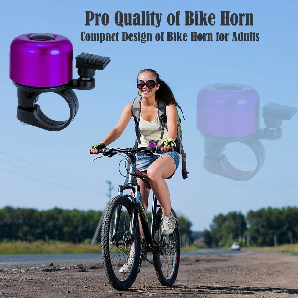 Detalle de KOCOVIMI Bike Bell – crisp loud bicycle bell for road, mountain and kids bikes