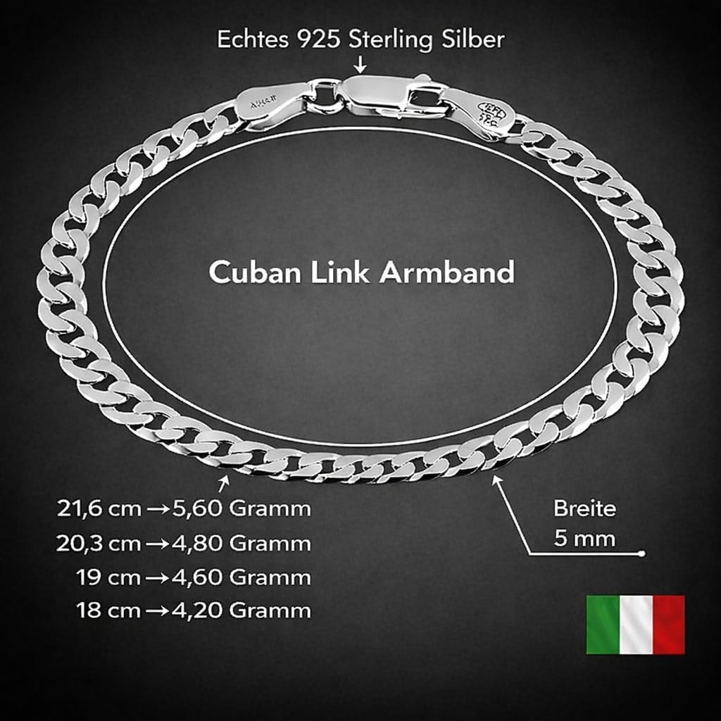 Thumbnail 3 de QUADRI Elegantes Armband 5 mm