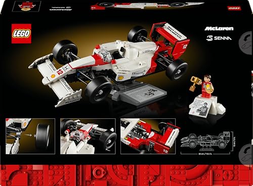 Thumbnail 9 de LEGO Icons McLaren MP4/4 e Ayrton Senna (10330): un modellino da costruire per intenditori e appassionati di F1
