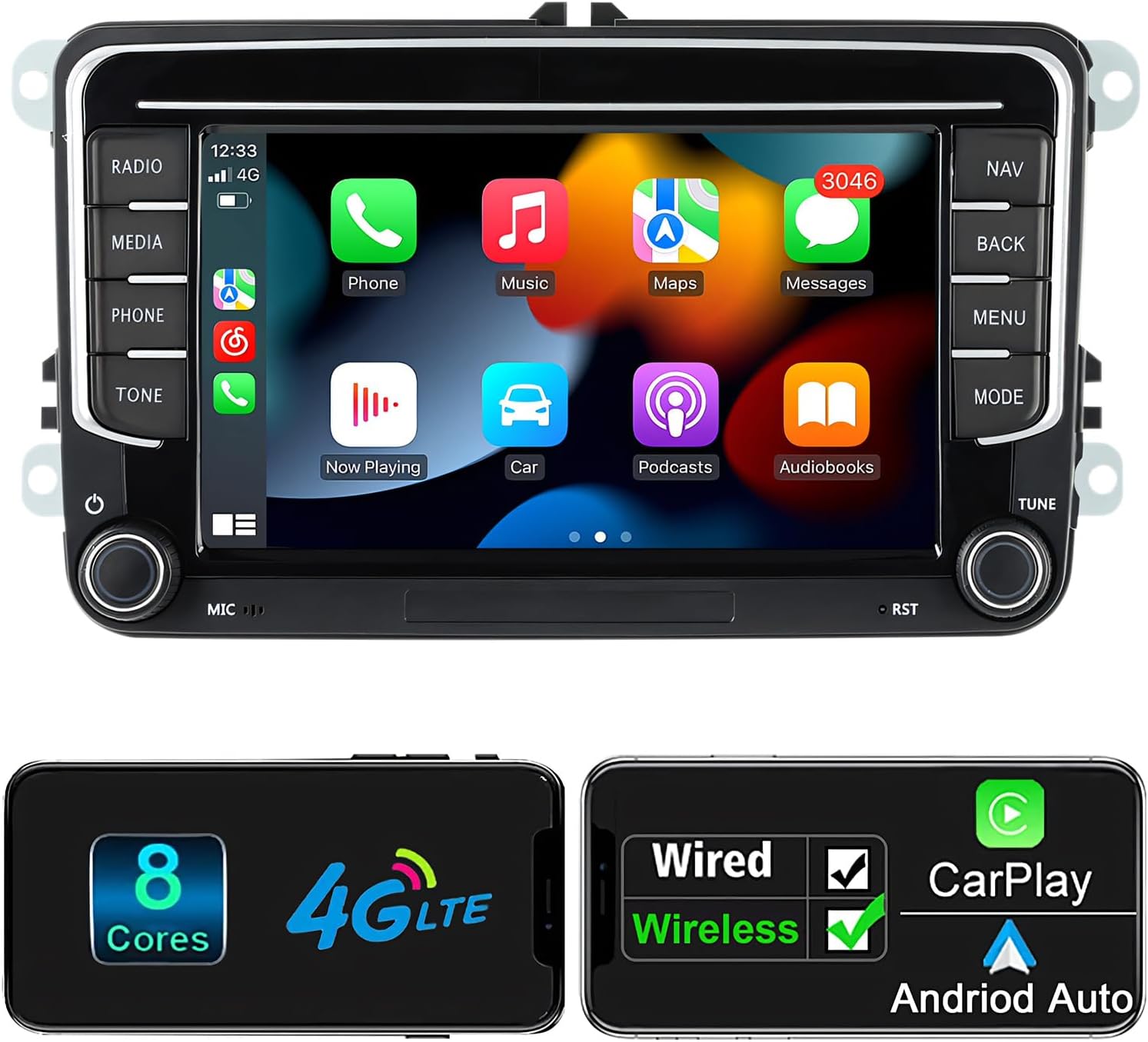 Detalle de Woibugee Android Autoradio 7 Zoll