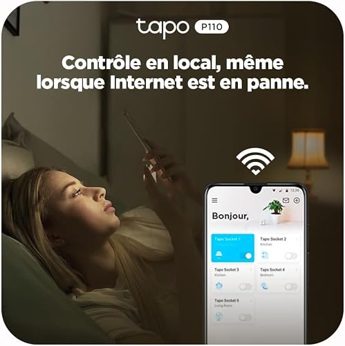 Thumbnail 6 de Tapo Prise Connectée WiFi 16A Type E — Suivi de consommation et compatibilité Alexa/Google Home