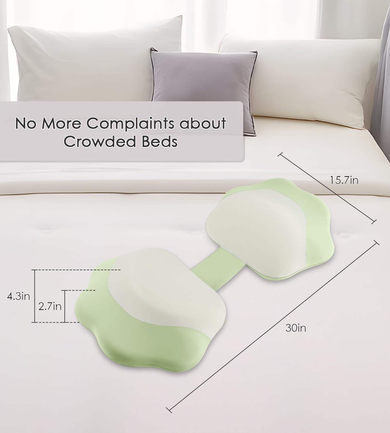 Detalle 2 de DONAMA Memory Foam Pregnancy Pillow