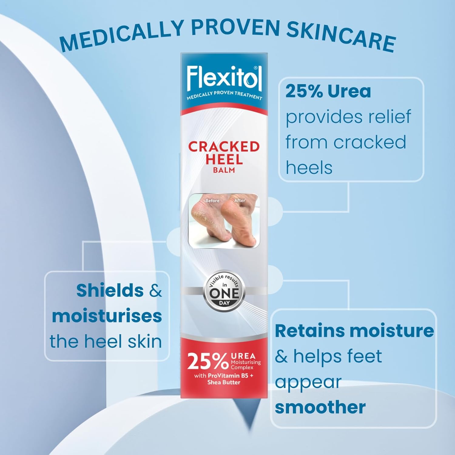 Detalle de Flexitol Cracked Heel Balm with 25% Urea — Visible Results in 1 Day