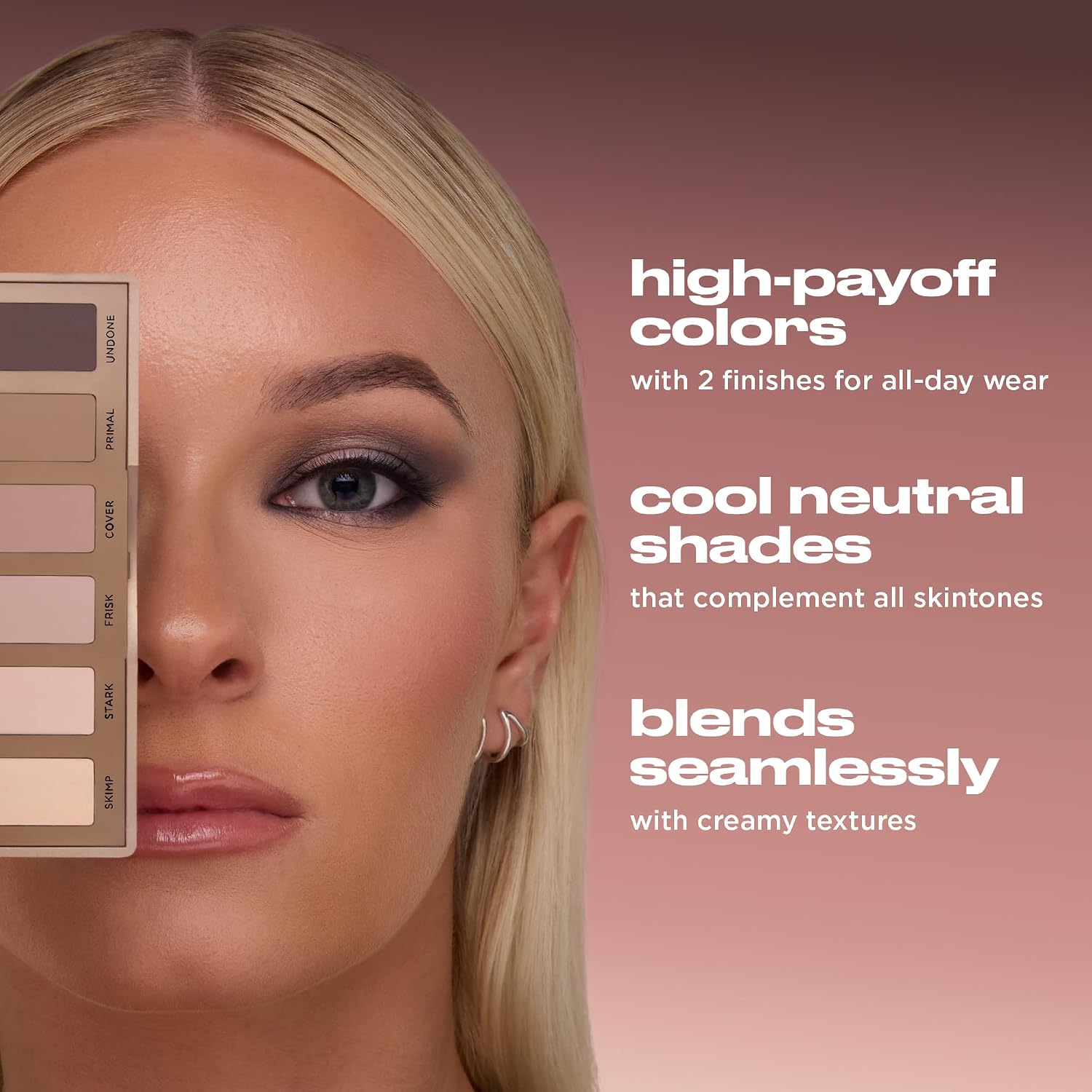 Detalle de Urban Decay Naked2 Basics S4089402 Matte Eyeshadow Palette, 6 Cool Neutrals