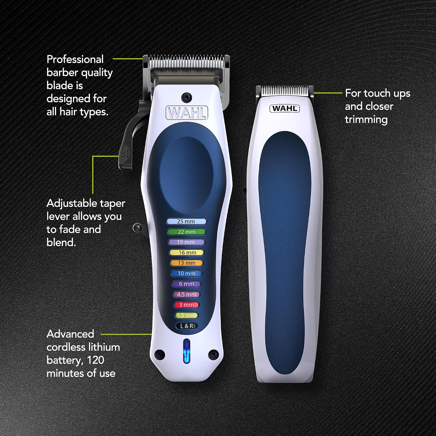 Detalle 2 de Wahl Combi Cordless Hair Clippers 120min ๐