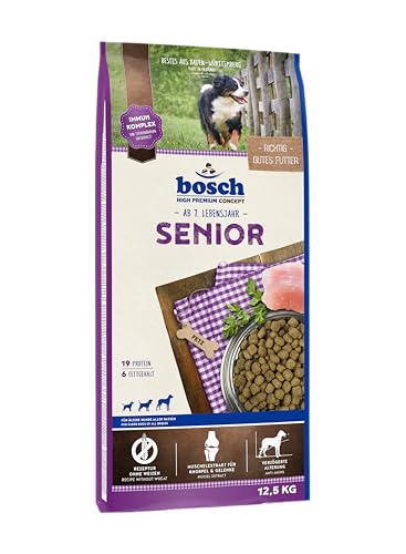 Detalle de Bosch HPC Senior Hundefutter trocken, 12,5 kg – ausgewogen, wheatfrei und zuckerfrei