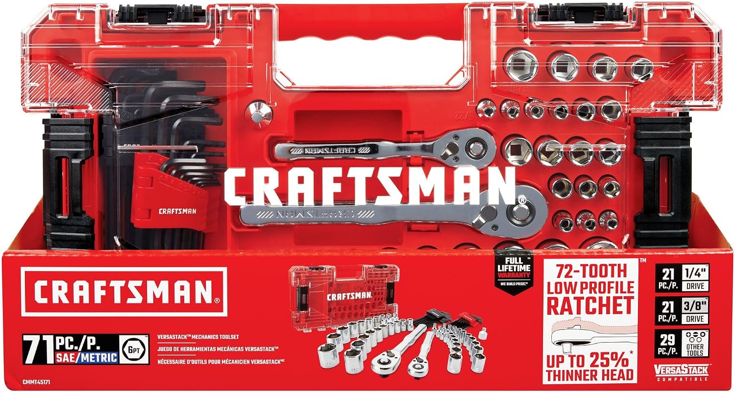 Thumbnail 5 de CRAFTSMAN CMMT45171 71-Piece Mechanics Tool Set