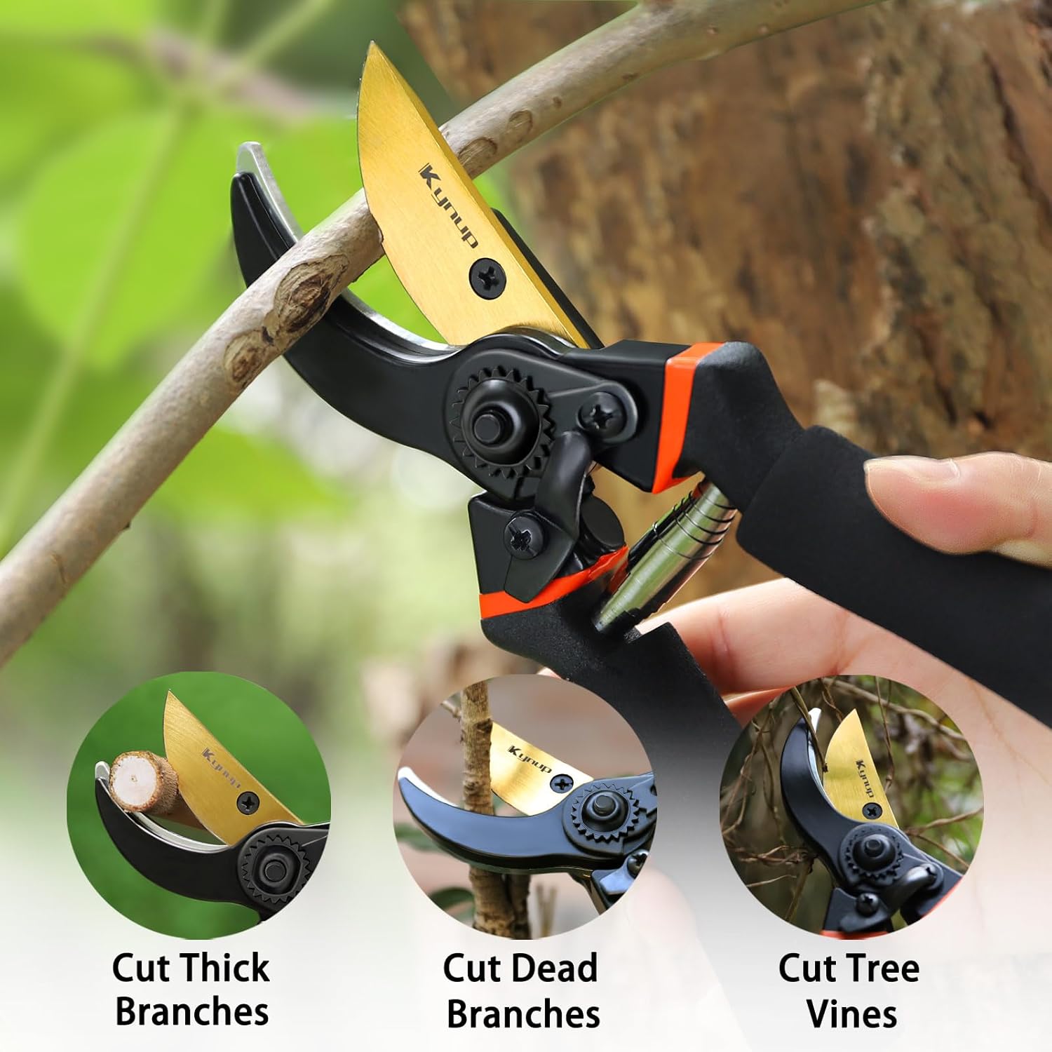 Thumbnail 4 de Kynup Garden Secateurs 3-Piece Set