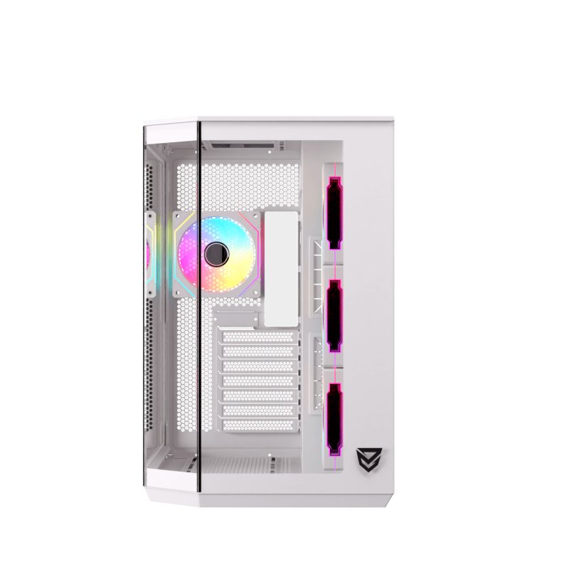 Thumbnail 2 de Nfortec Pulsar ATX A-RGB Torre PC Gaming Blanca