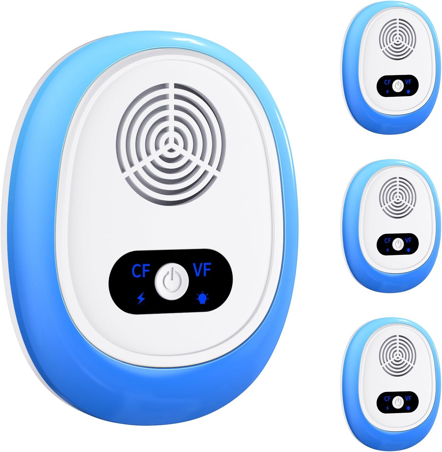 PKBD PKBD 4 PCs Rodent Ultrasonic Pest Repeller 1600 sqft