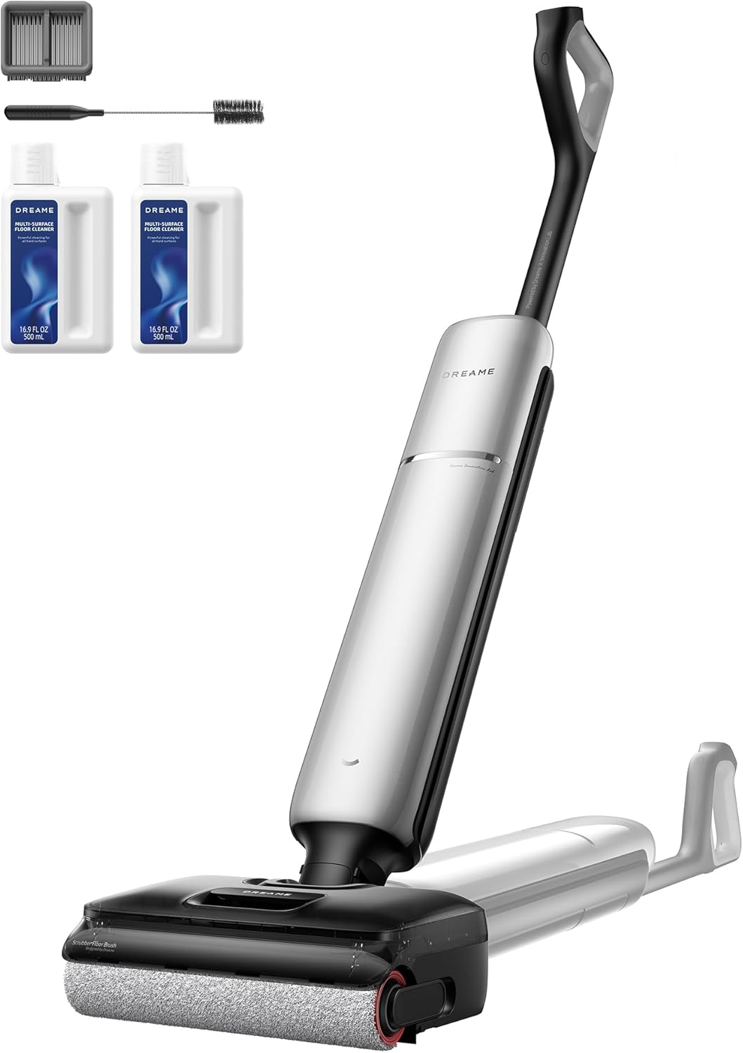 Detalle de DREAME Aero Pro HHR32B Cordless Vacuum Mop, 180° Lie-Flat, Hot Self-Cleaning