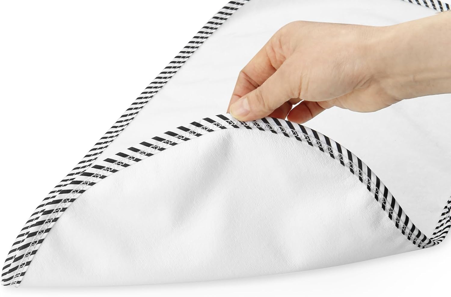 Detalle 1 de PandaEar Changing Pad Liners aankleedonderleggers, flanel, waterdicht, 60 x 30 cm