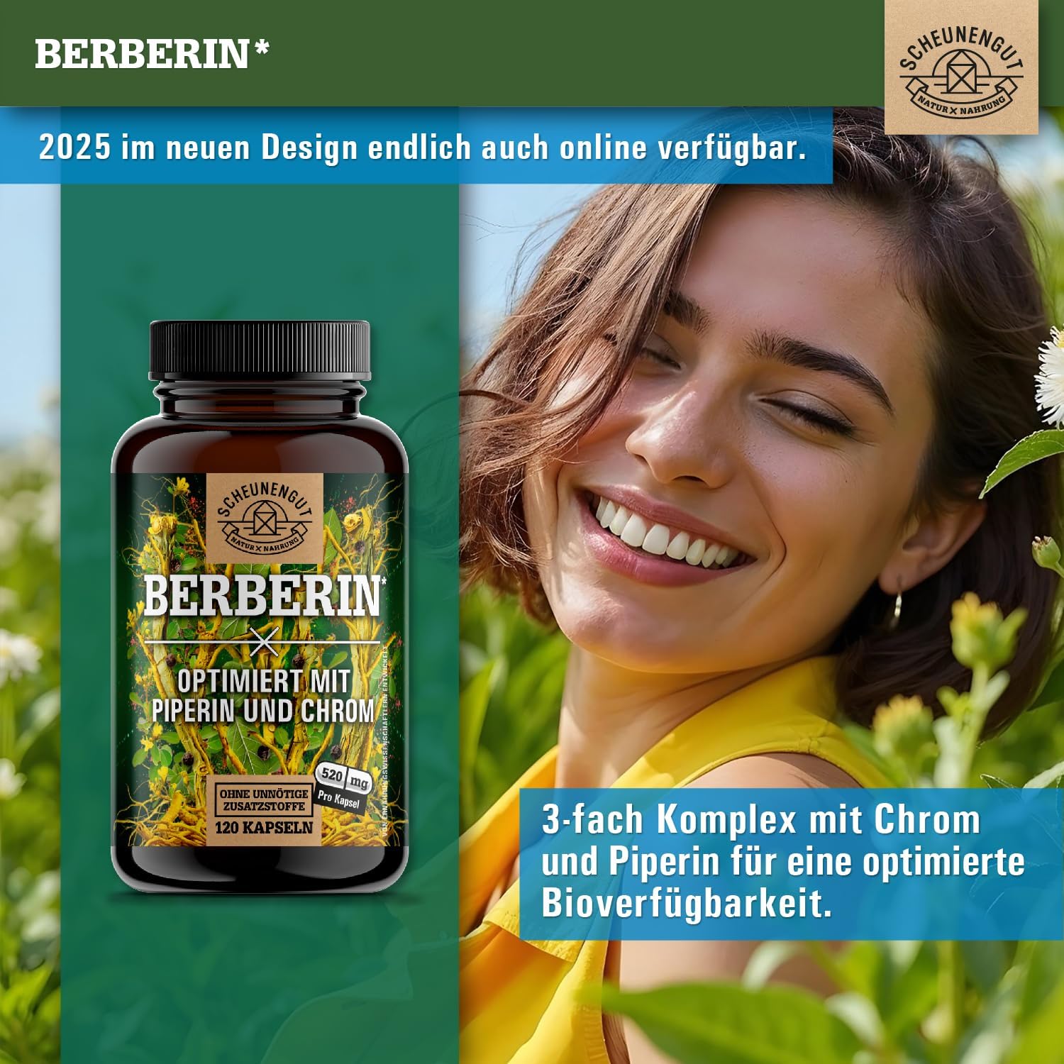 Thumbnail 3 de Berberin 1040mg Tagesdosis Kapseln