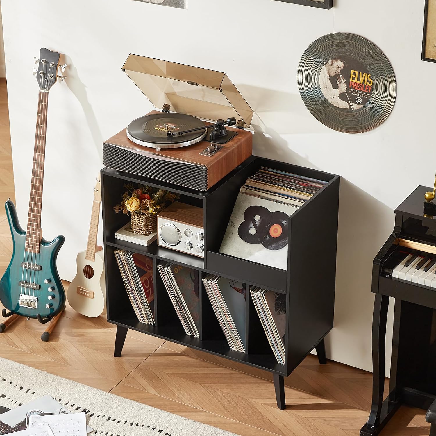 Thumbnail 6 de Large Record Stand with Storage 300 📀