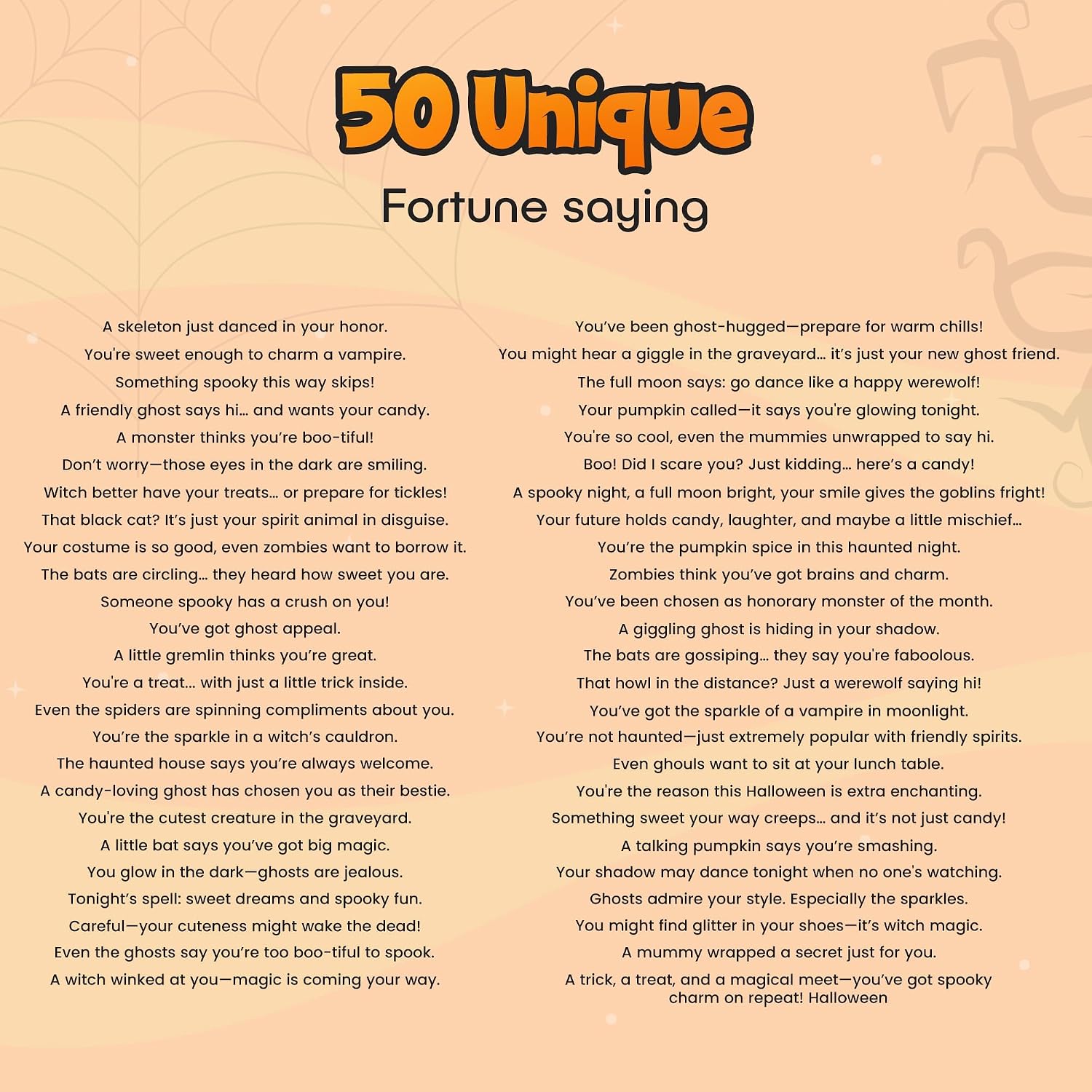 Thumbnail 4 de 4E's Novelty Halloween Fortune Cookies, 20 Individually Wrapped Treats