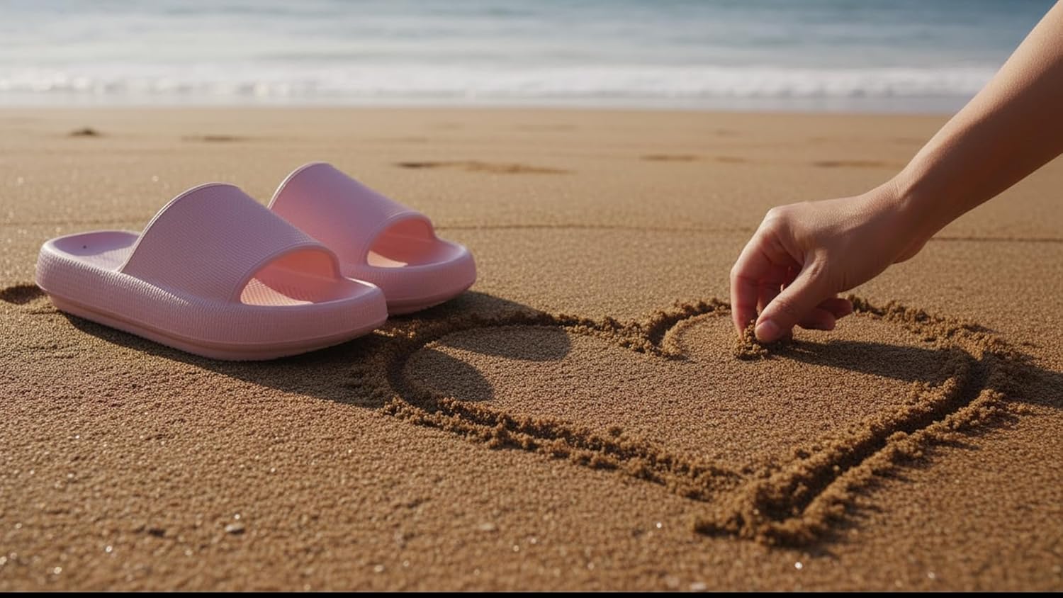 Thumbnail 1 de JOOMRA Pillow Slippers for Women and Men: Non-Slip Quick Drying Shower Slides