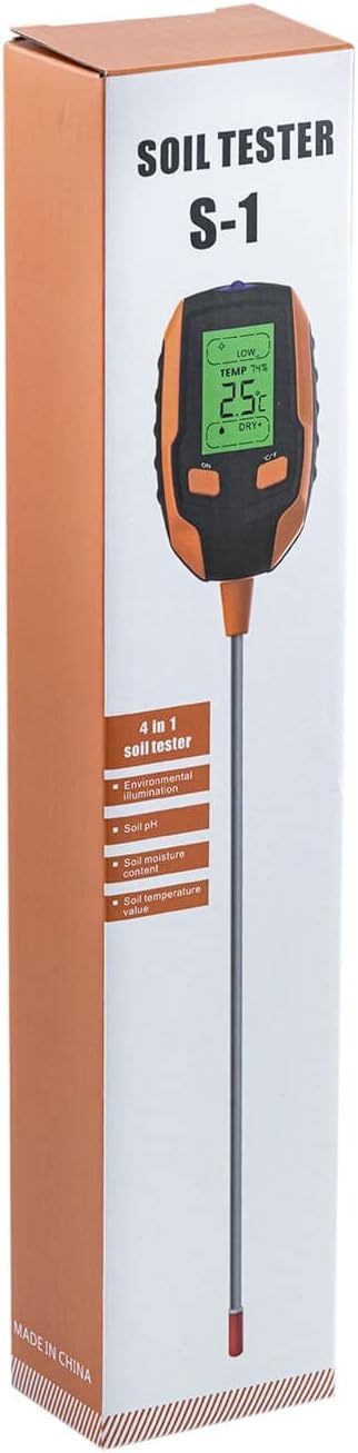 Thumbnail 6 de Wigearss 4 in 1 Misuratore PH, umidità, temperatura e luce per terreno
