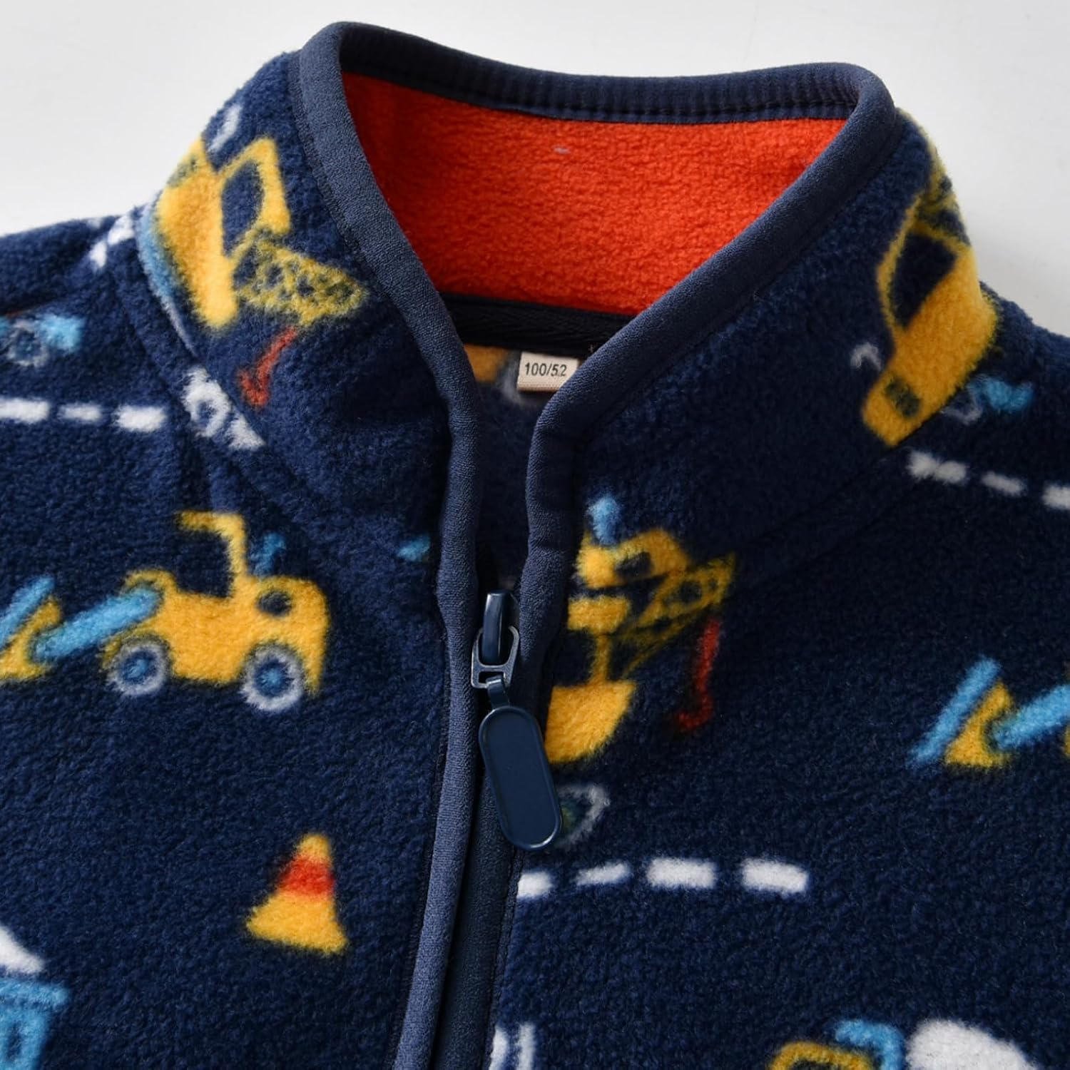 Detalle 2 de EIGIOO Toddler Fleece Jacket for Kids, Lightweight Zip-Up with Pockets