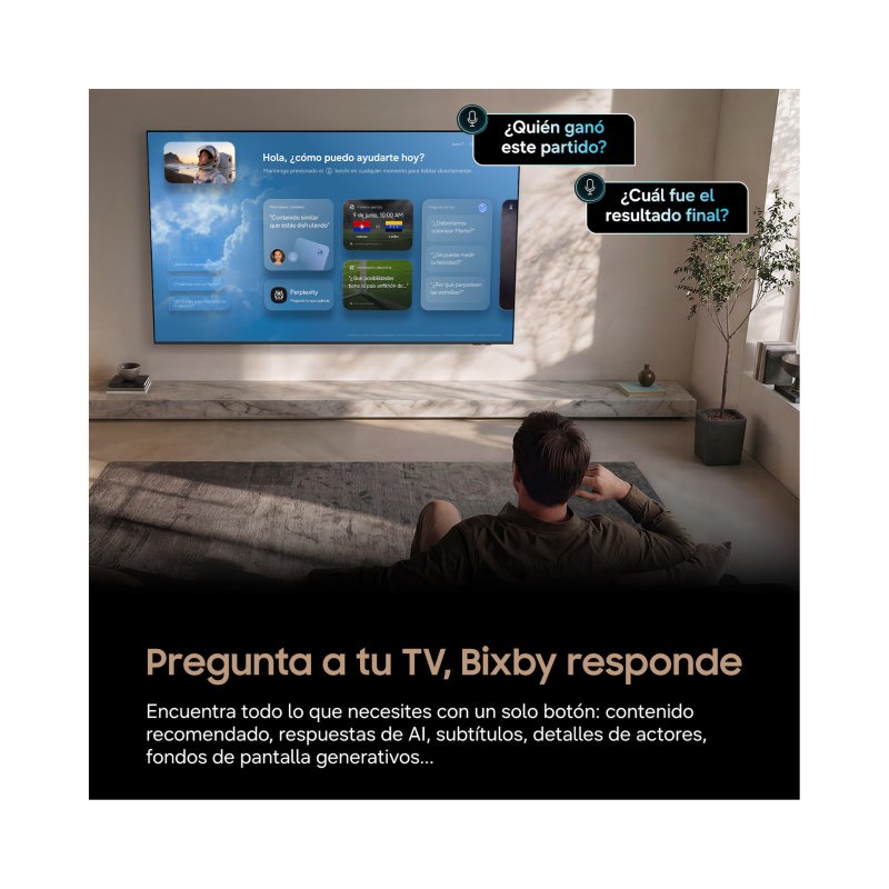 Thumbnail 1 de Samsung TU65M70HAUXXC 65" Mini LED 4K HDR10+ | TV Smart Tizen