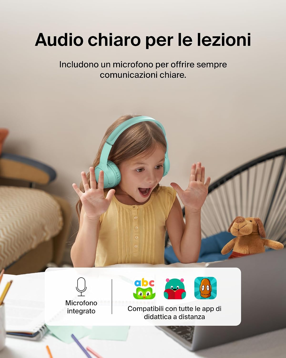 Thumbnail 5 de Belkin SoundForm Mini cuffie bambini