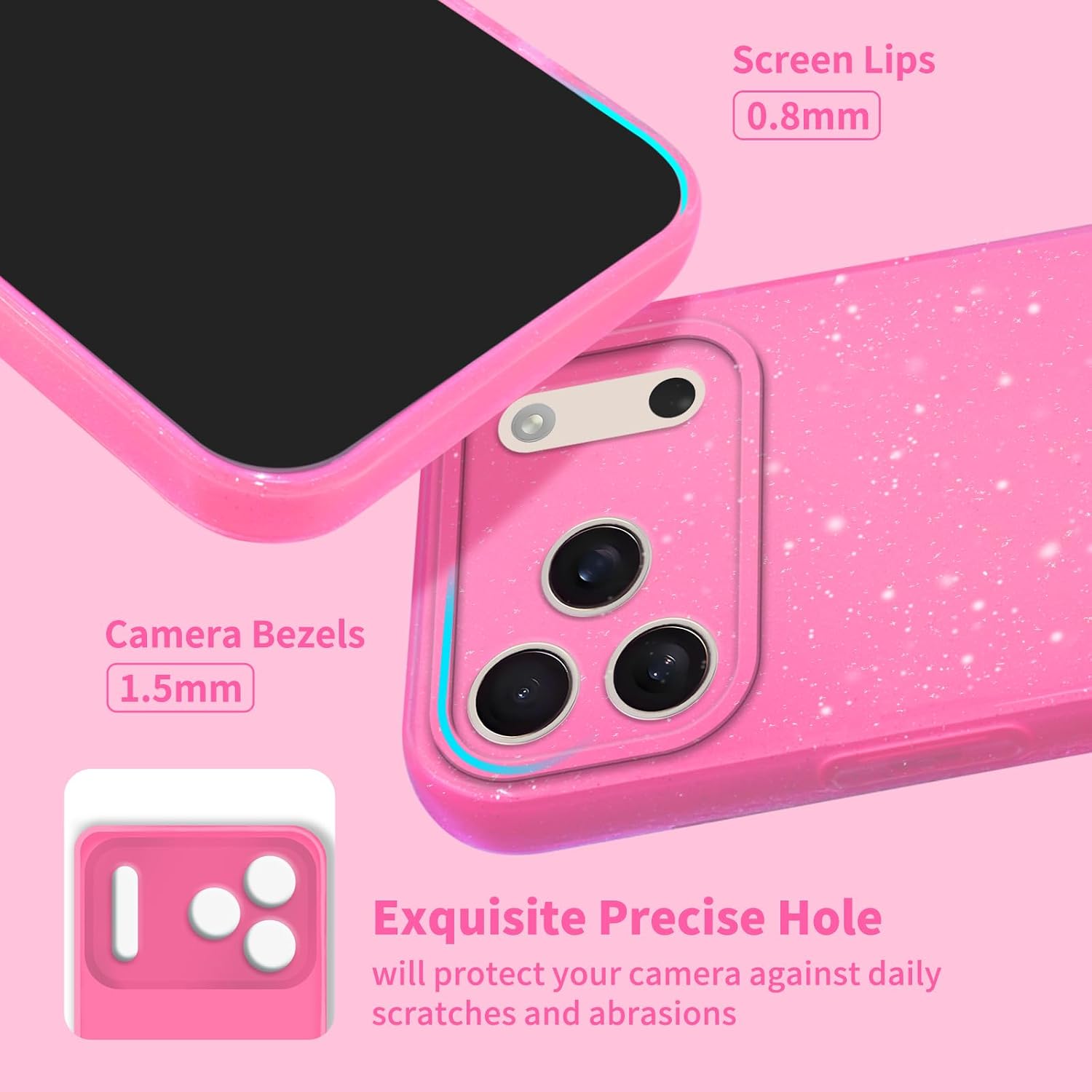 Detalle 2 de TURYXIA iPhone 17 Pro Max Case Pink