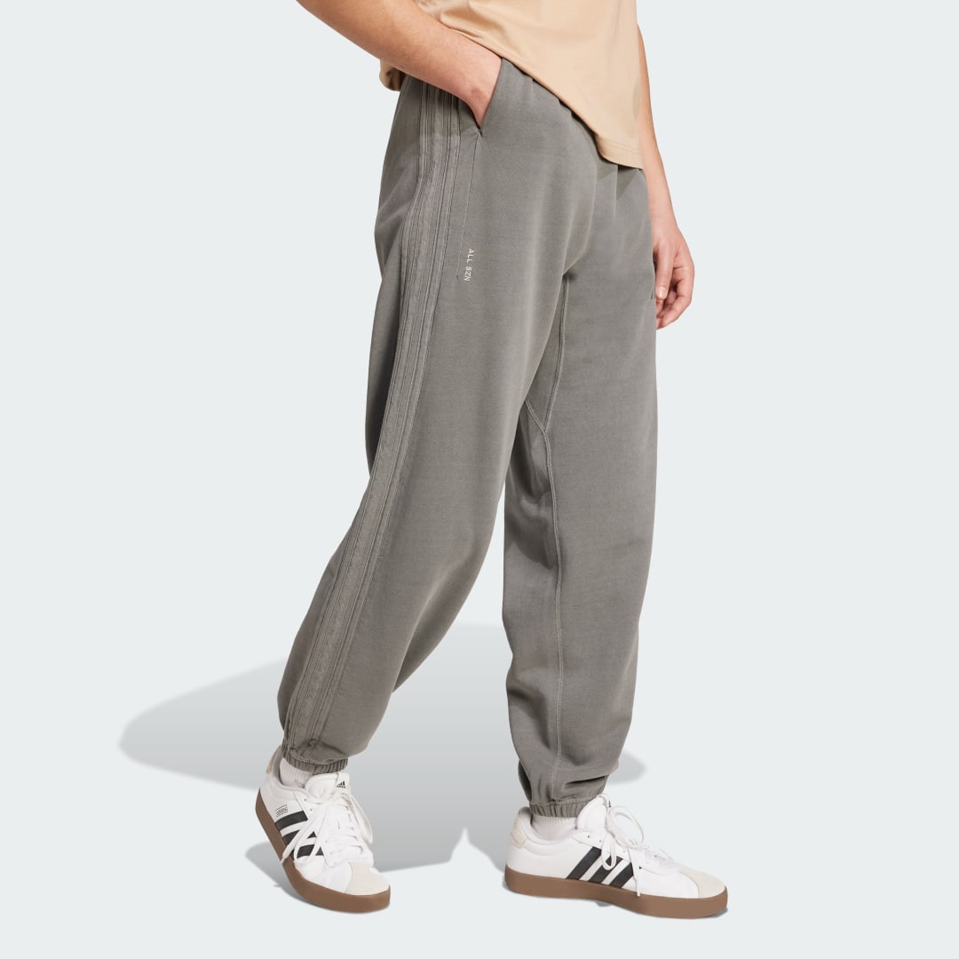 Thumbnail 2 de Pantalón holgado de felpa efecto lavado ALL SZN de Adidas — negro
