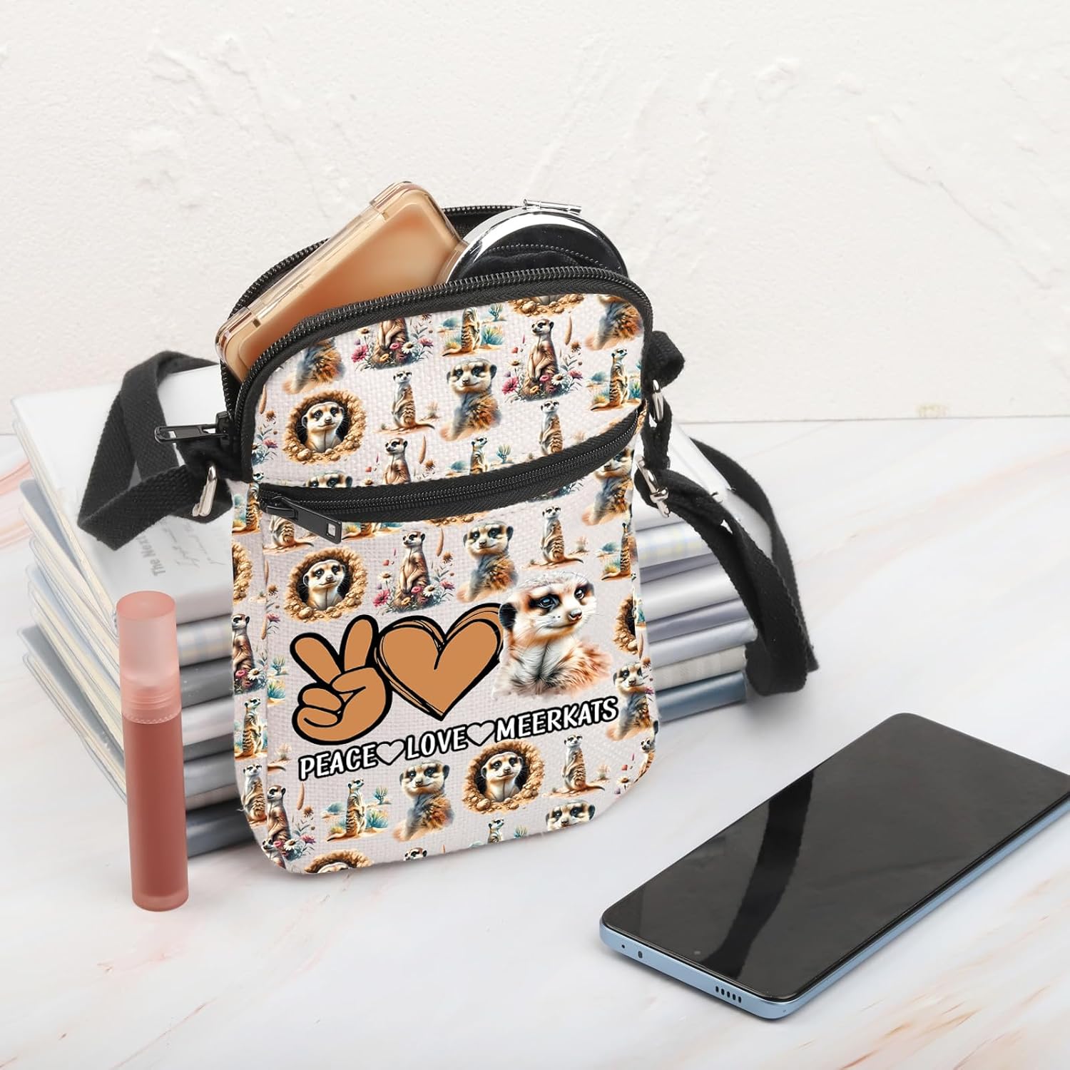 Thumbnail 2 de PLITI Meerkat Gift Crossbody Bag for Women