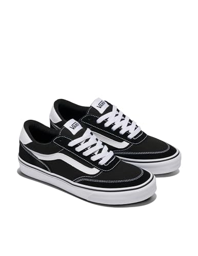 Thumbnail 10 de Vans Hombre Brooklyn LS en Suede Black and White (47 EU) – Zapatilla casual de cordones para el día a día