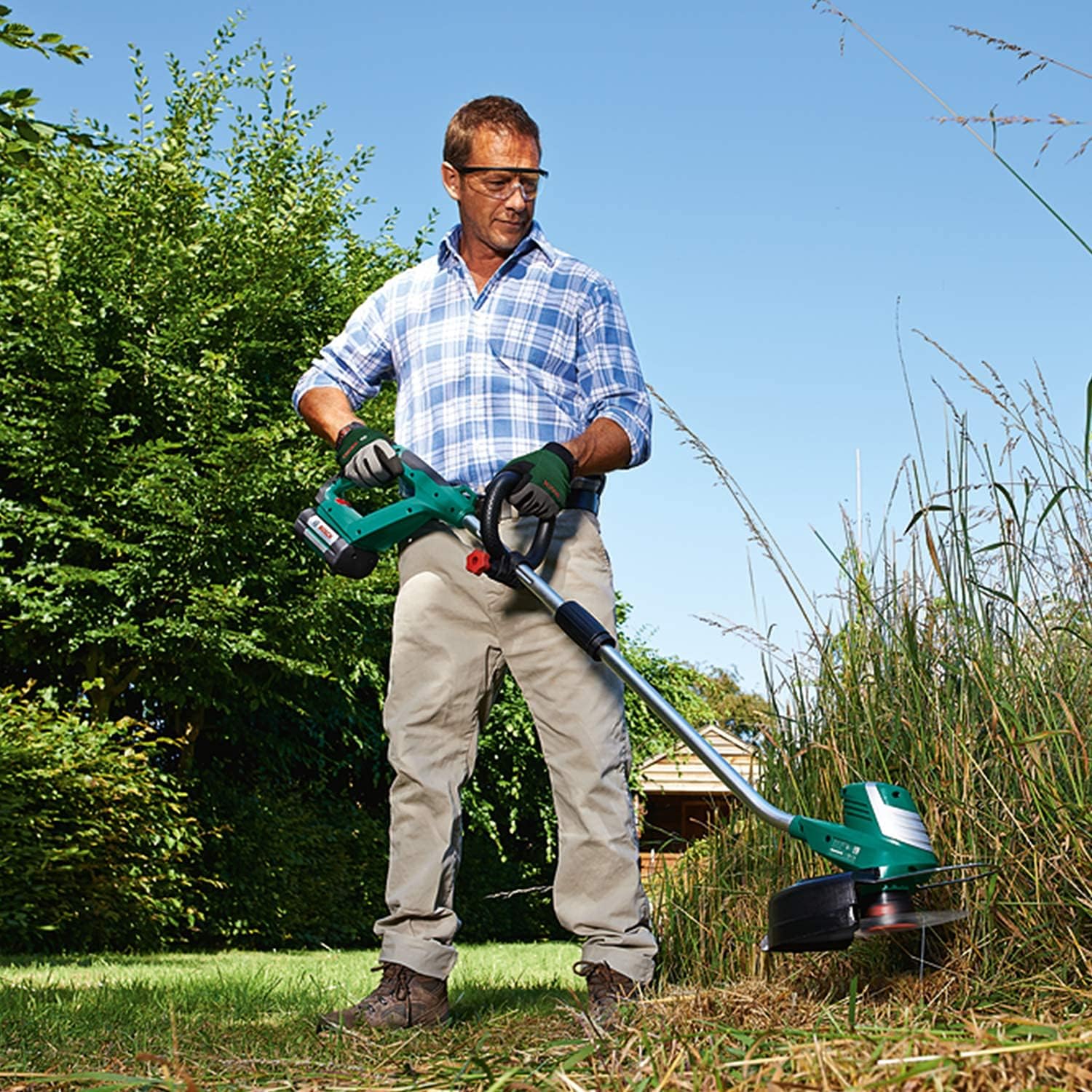 Thumbnail 3 de Bosch Coupe-Bordures sans fil AdvancedGrassCut 36 – livré sans batterie ni chargeur (Vert)