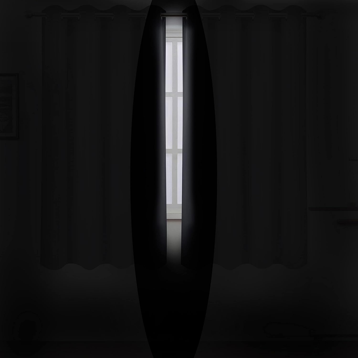 Thumbnail 2 de LEMOMO Blackout Curtains, 52 x 54 Inch