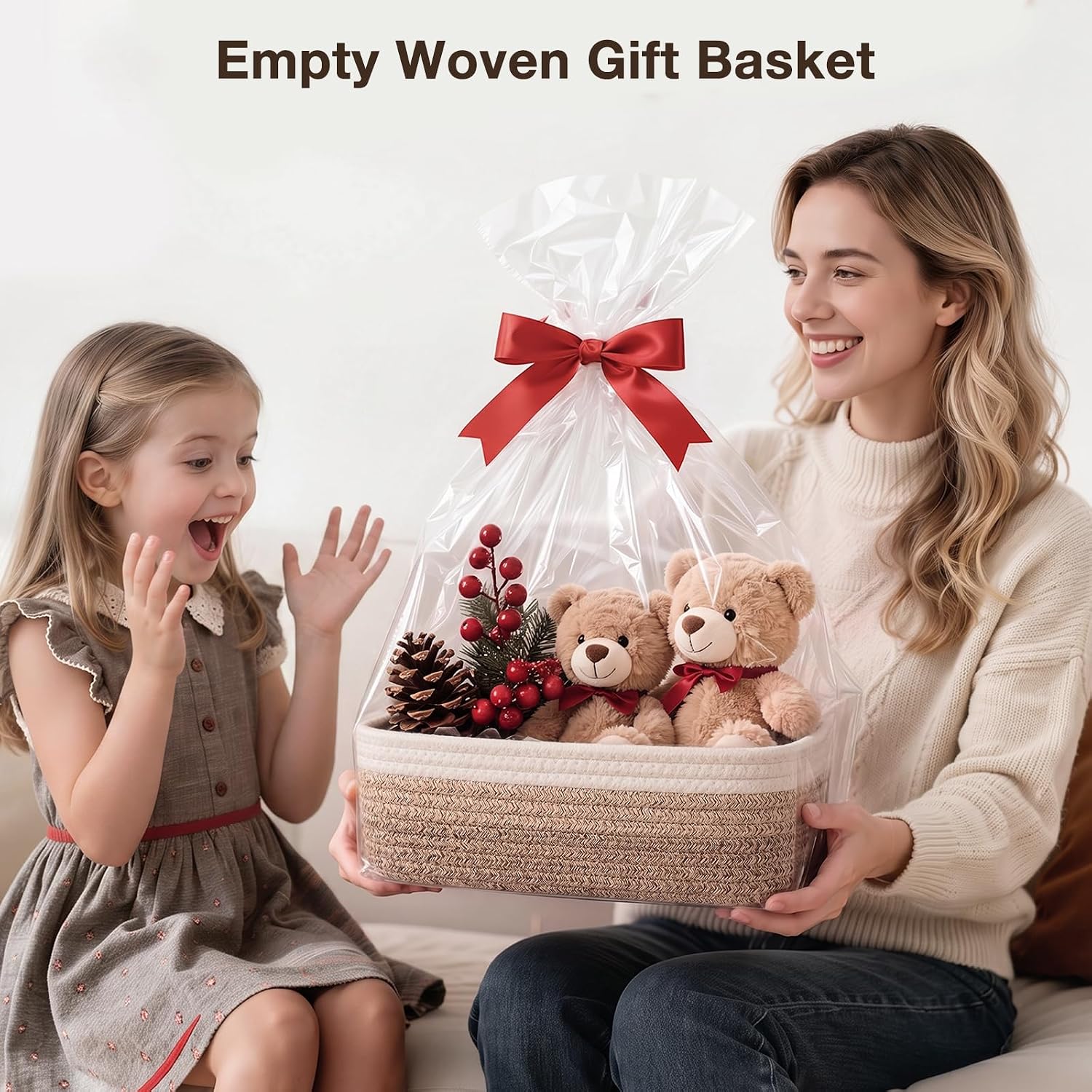 Thumbnail 6 de Woven Storage Baskets, 3-Pack