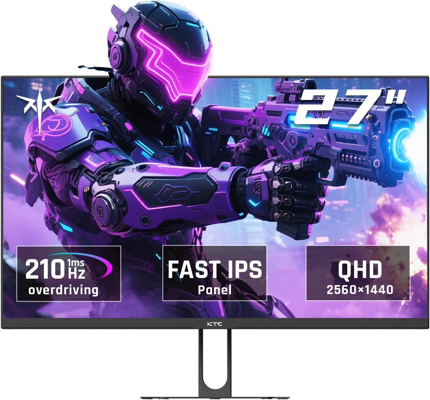 Detalle de KTC 27 Inch 2K@200Hz Gaming Monitor